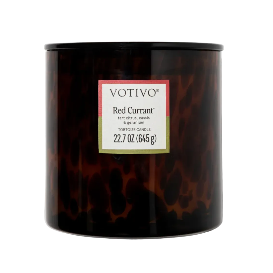 Votivo Red Currant Tortoise Candle
