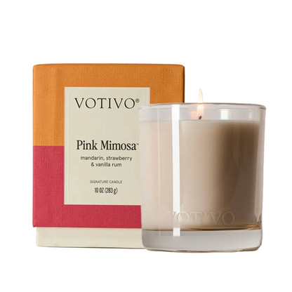 Votivo Pink Mimosa Candle