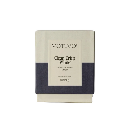 Votivo Clean Crisp White Candle