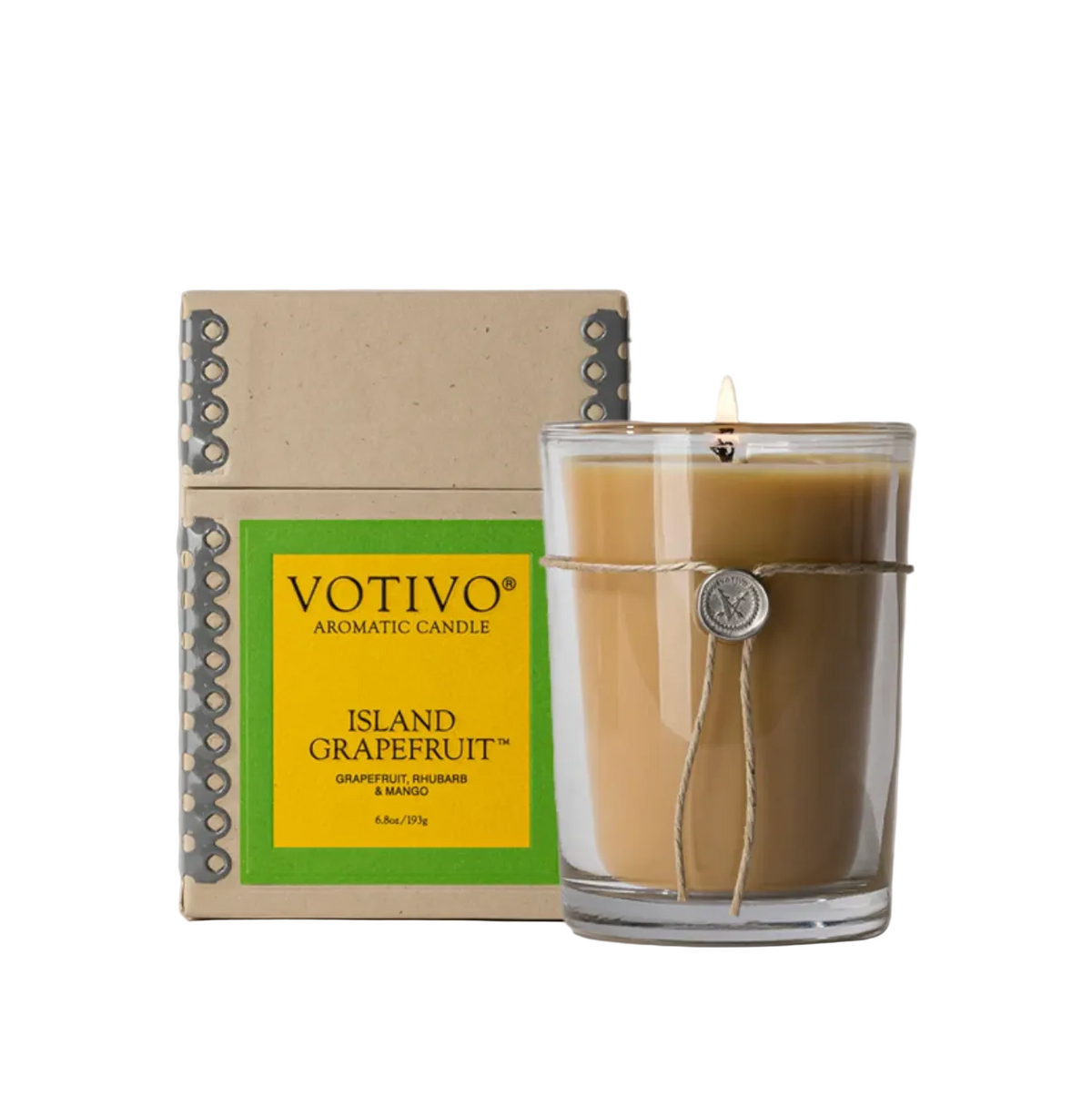 Votivo Island Grapefruit Aromatic Candle