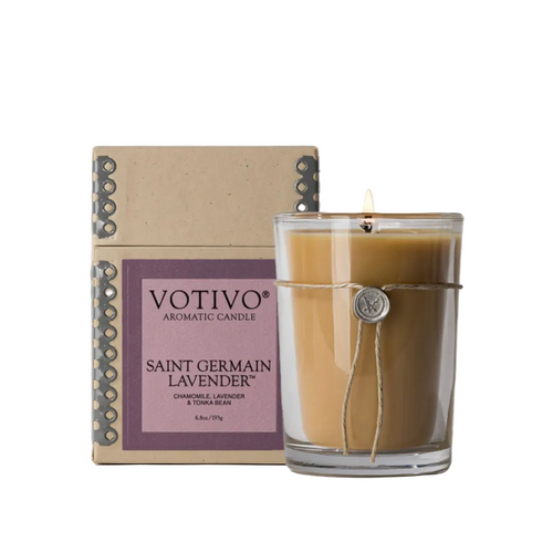 Votivo Saint Germain Lavender Aromatic Candle