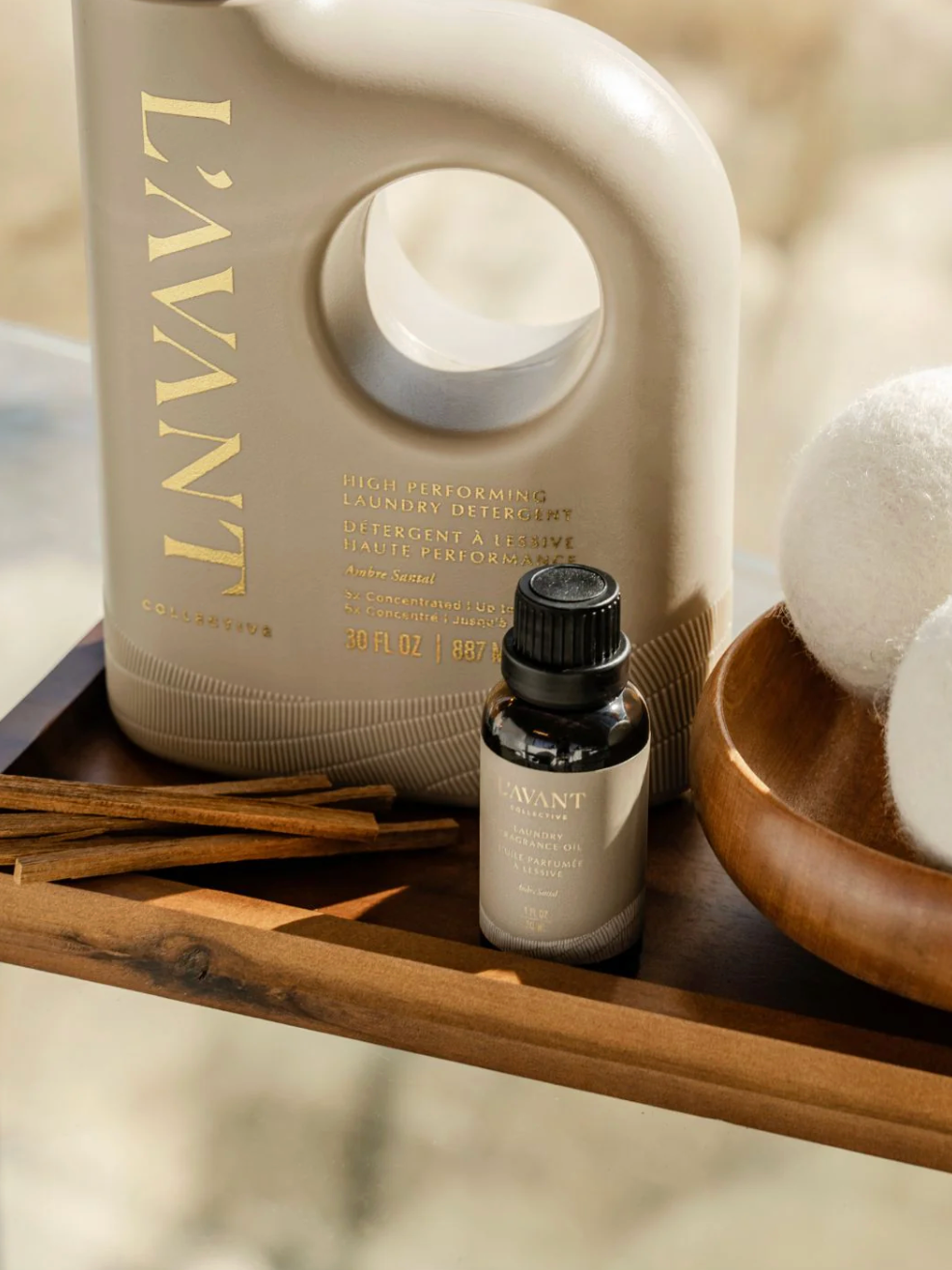 Ambre Santal High Performing Natural Laundry Detergent