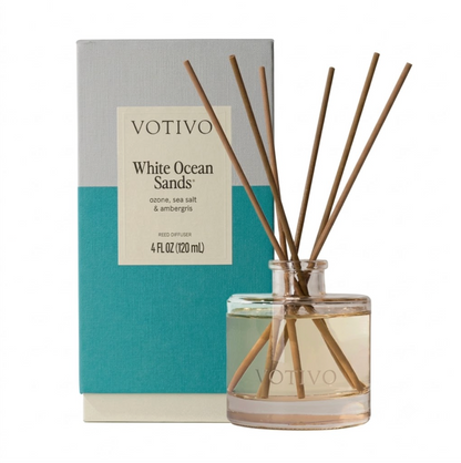 Votivo White Ocean Sands Reed Diffuser