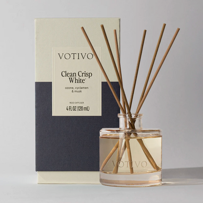 Votivo Crisp White Reed Diffuser