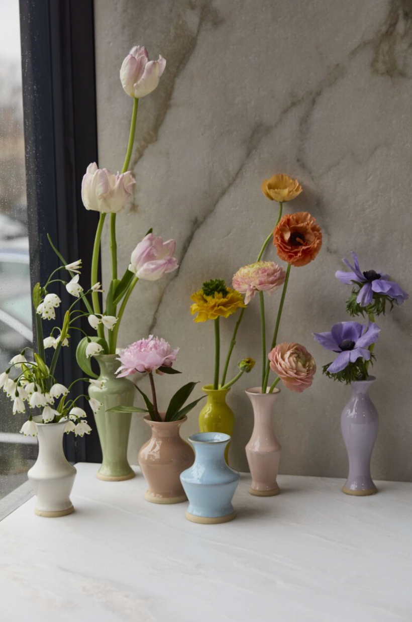 Chasing Rainbows Lavender Bud Vase
