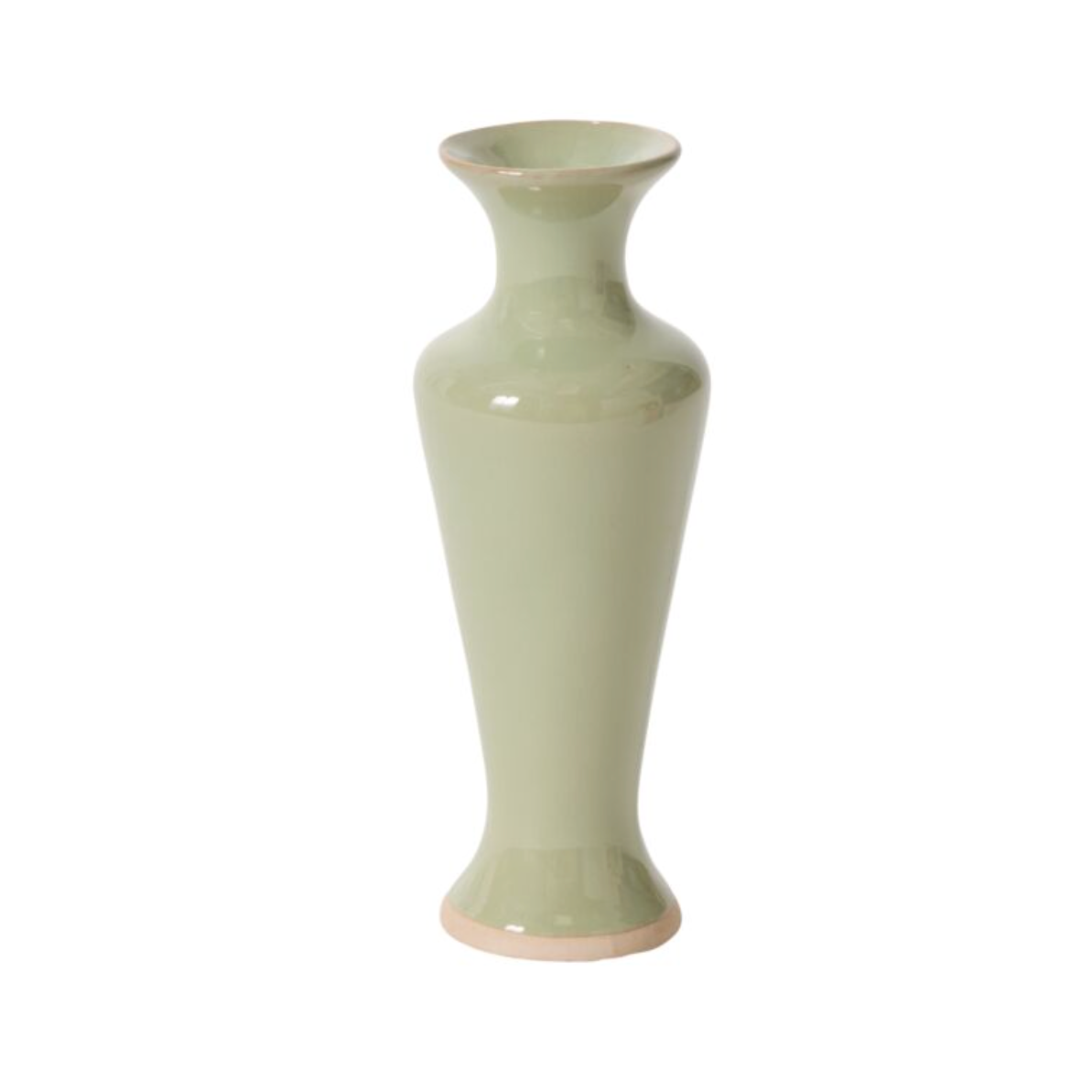 Chasing Rainbows Green Bud Vase