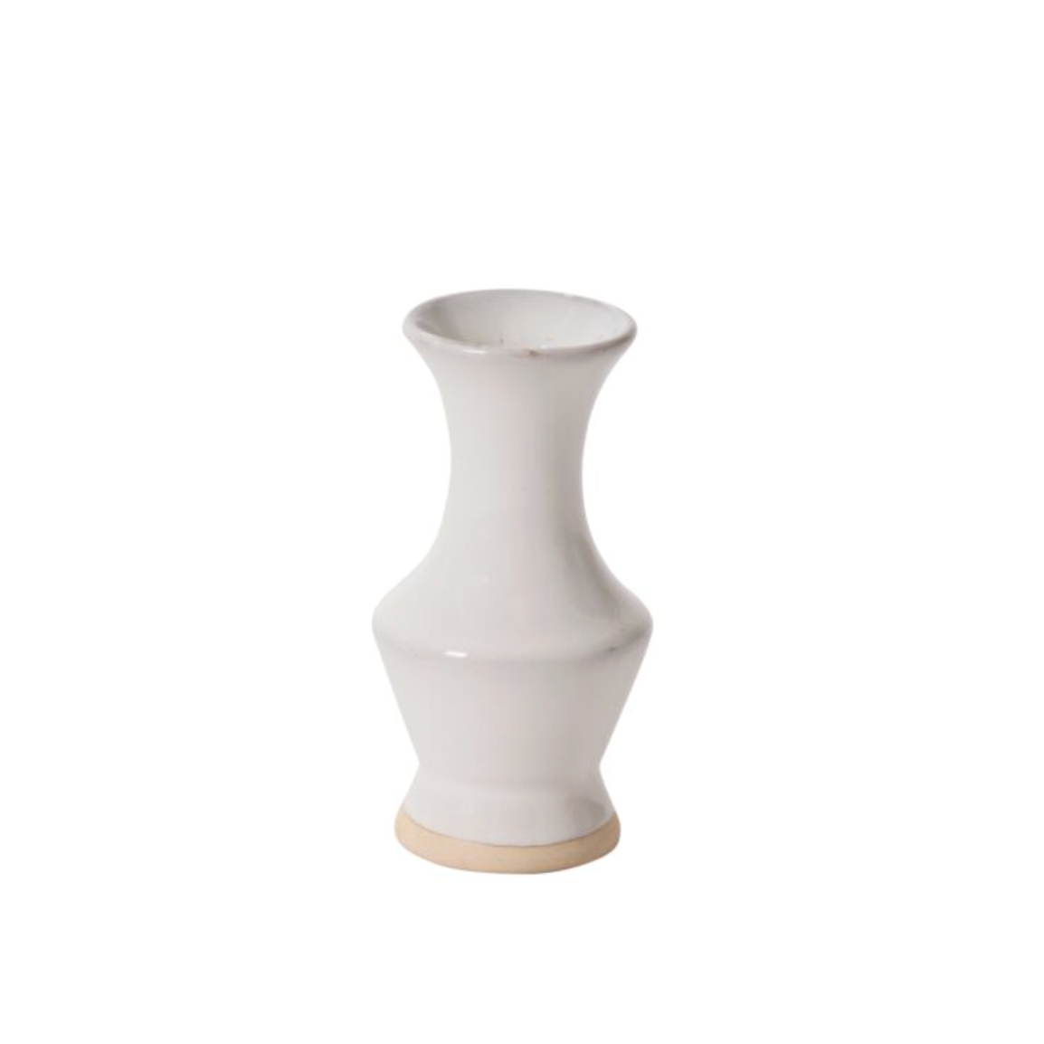 Chasing Rainbows White Bud Vase