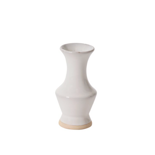 Chasing Rainbows White Bud Vase