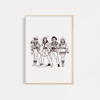 "Lady Gang" Poster