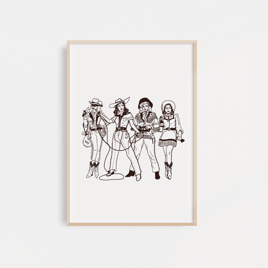 "Lady Gang" Poster