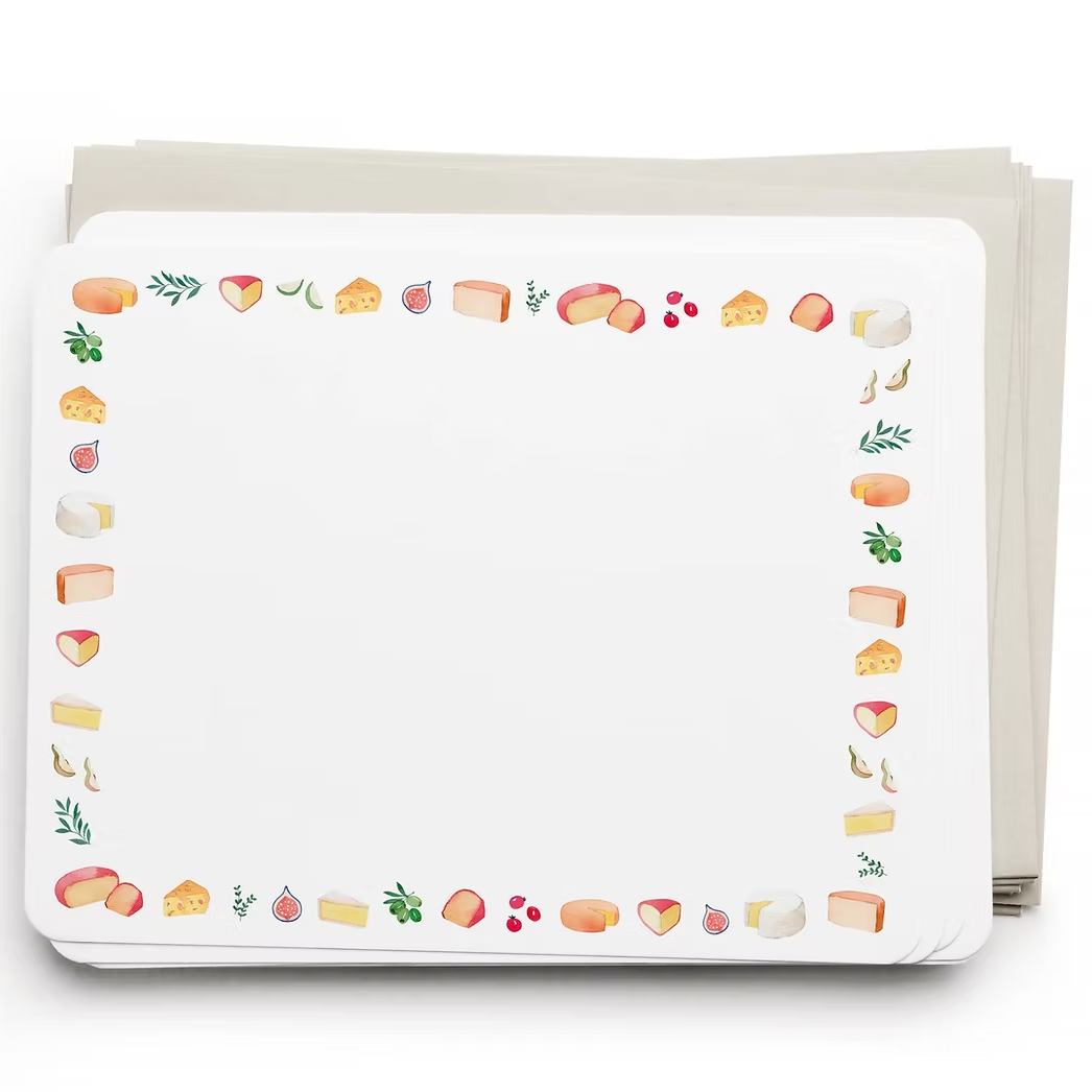 Cheese Flat Note Set