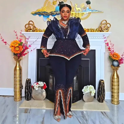 African Dresses For Women Elegant Wedding Muslim Fashion Abayas Dashiki Robe Kaftan Long Maxi Dress Turkish Africa 2026 New