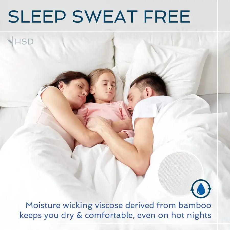 Luxury 4-Piece Queen Sheet Set - 100% Organic Bamboo Viscose, Soft & Cooling Fabric