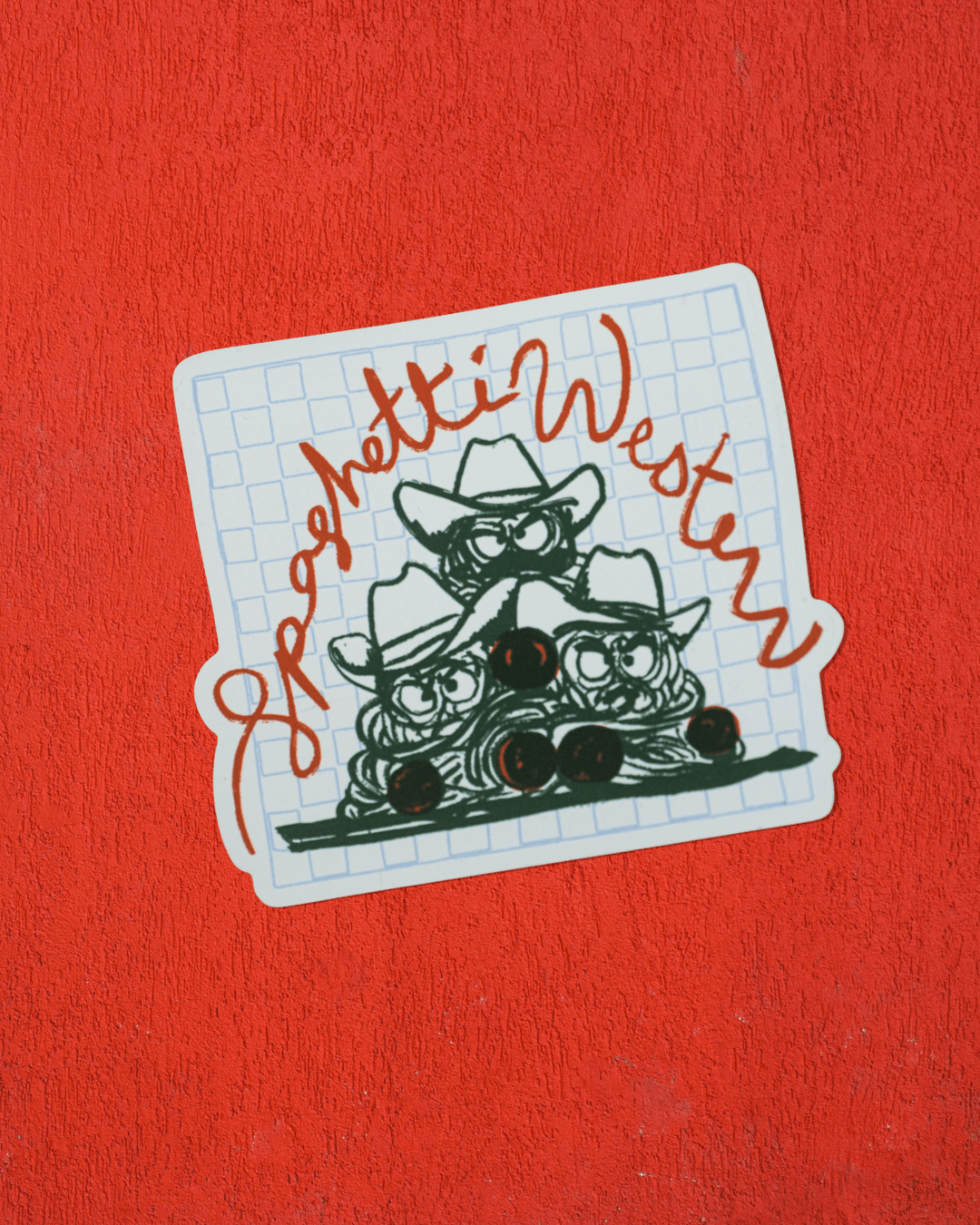 "Spaghetti Western" Magnet