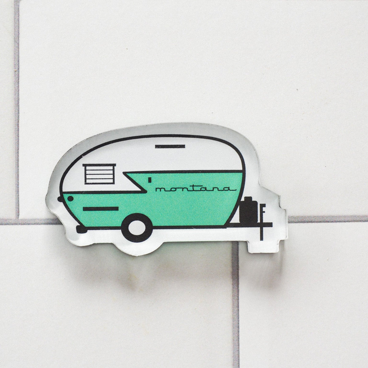 "Retro Camper" Magnet