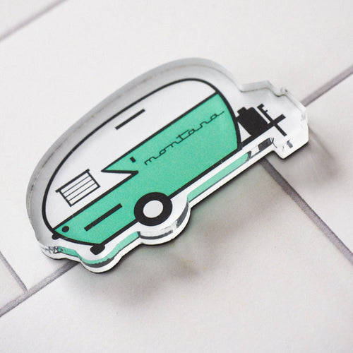 "Retro Camper" Magnet