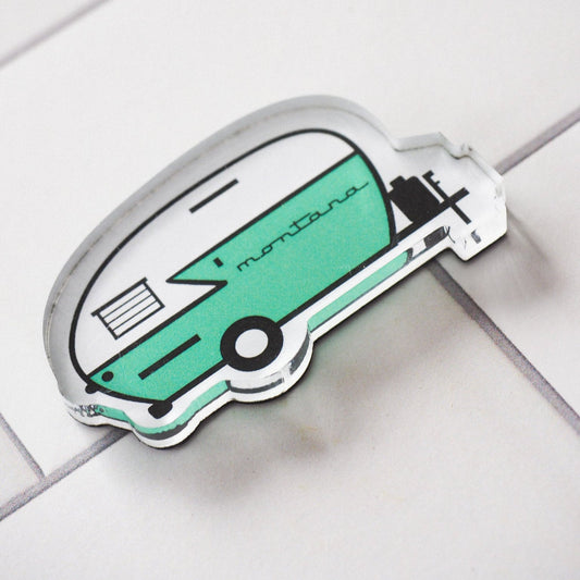 "Retro Camper" Magnet
