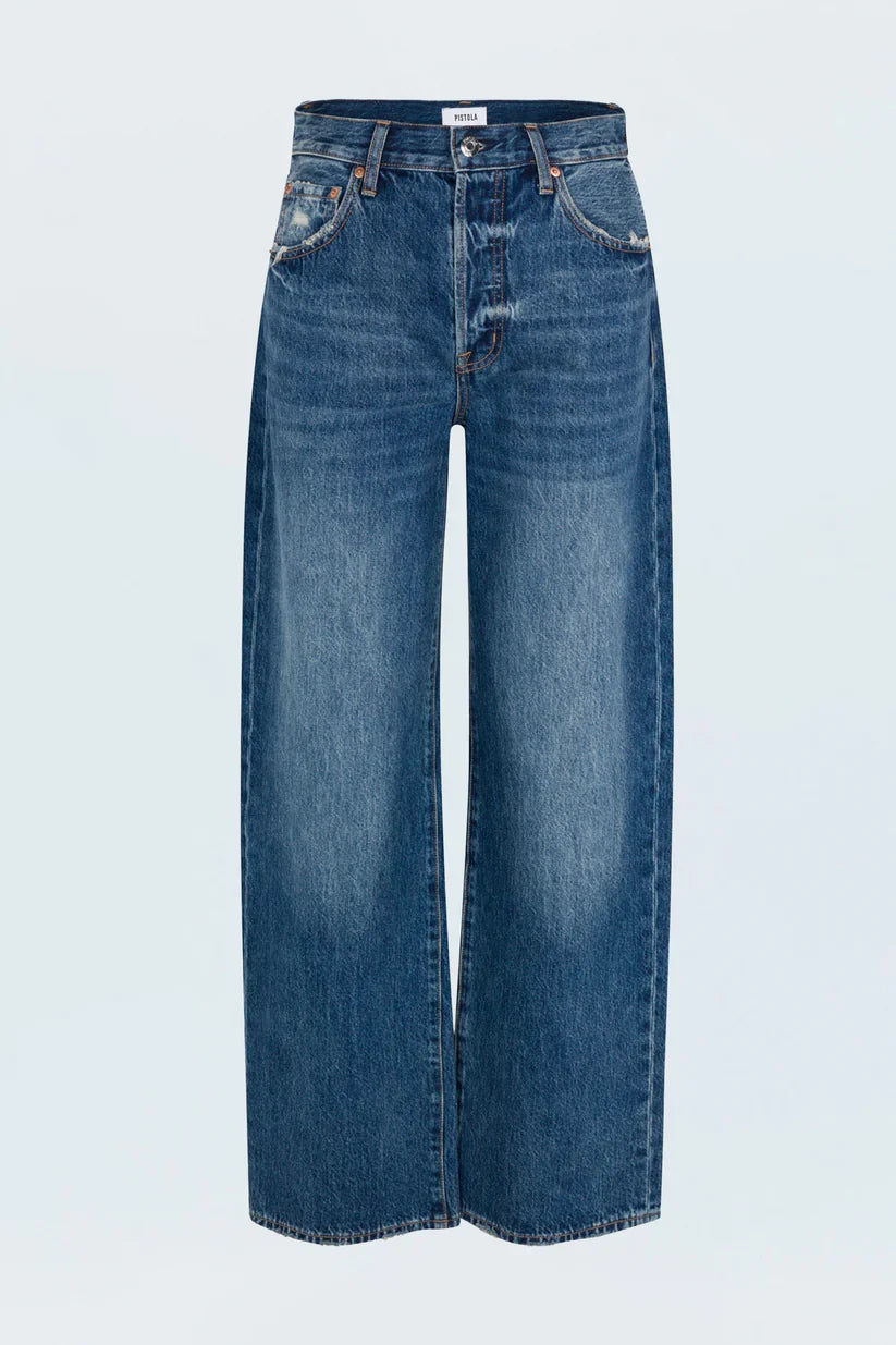 Tate High Rise Bowed Wide Leg - Fulton