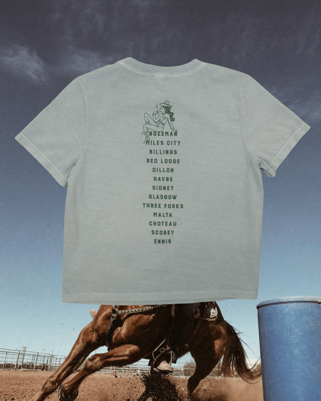 "Montana Rodeo" Favorite Tee