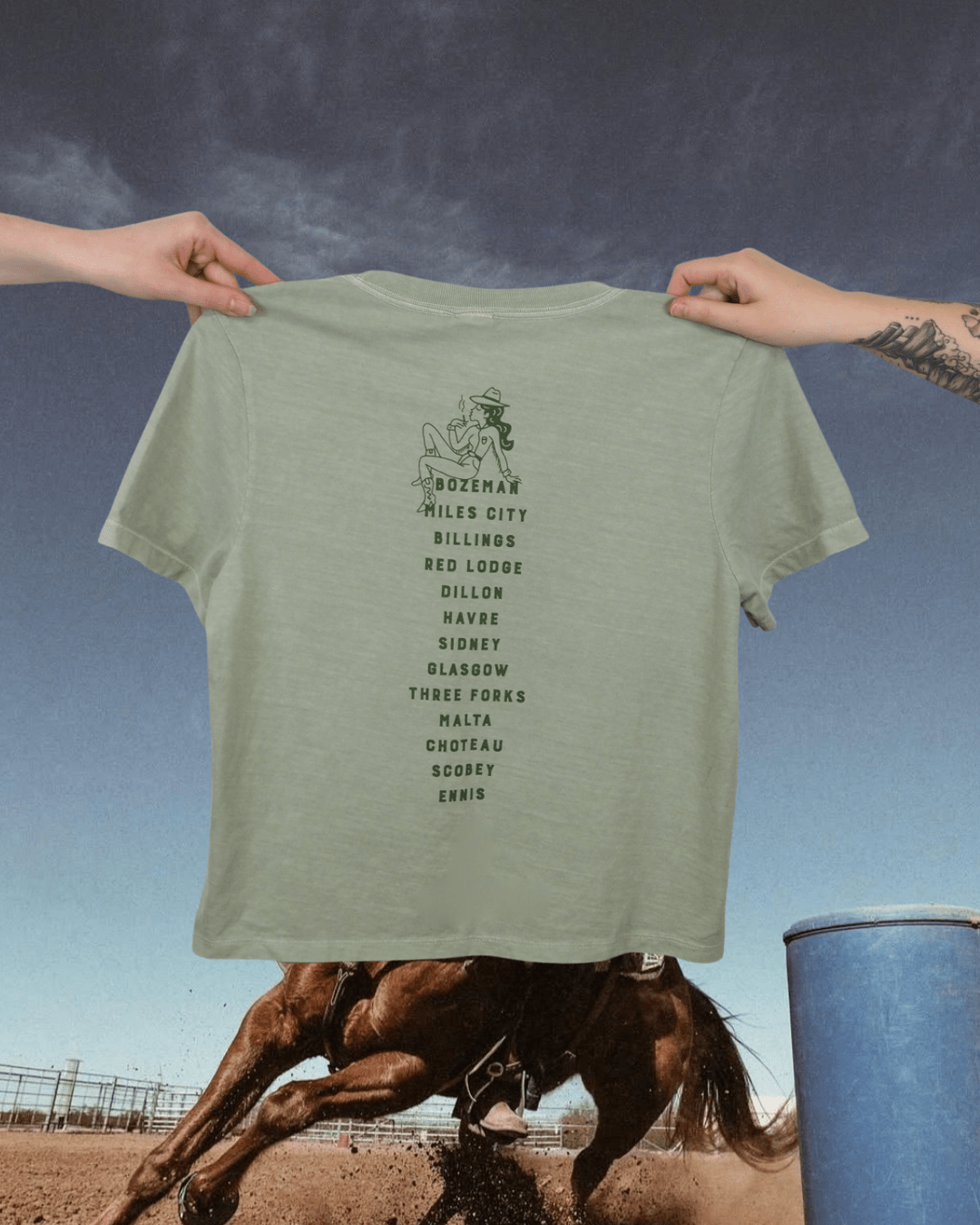 "Montana Rodeo" Favorite Tee