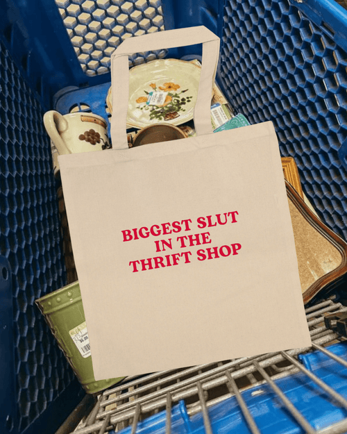 "Thrift Shop" Tote