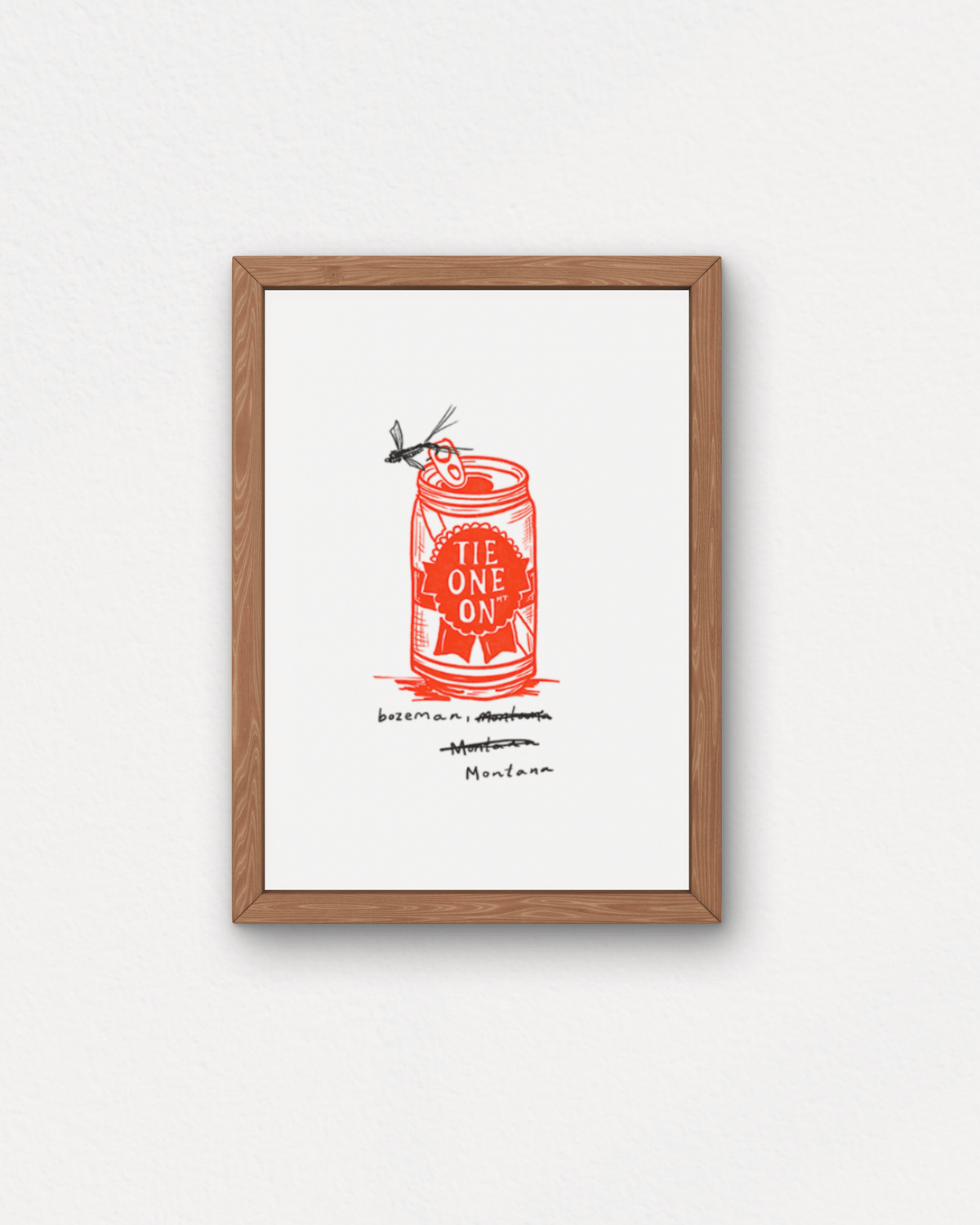 "Tie One On" Small Poster
