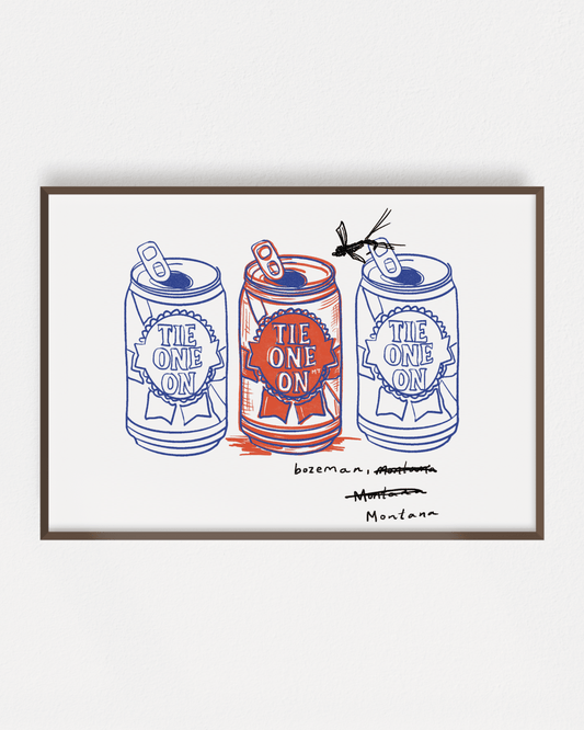 "Tie One On" Poster