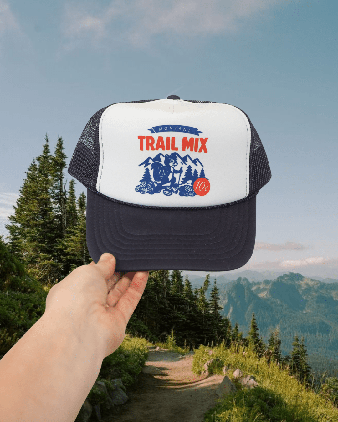 "Montana Trail Mix" Trucker Hat