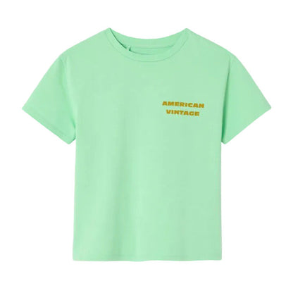 AMERICAN VINTAGE FIZVALLEY T SHIRT - VINTAGE ALMOND TREE