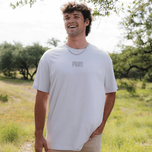 Burlebo- Vintage Washed Tee - PRAY