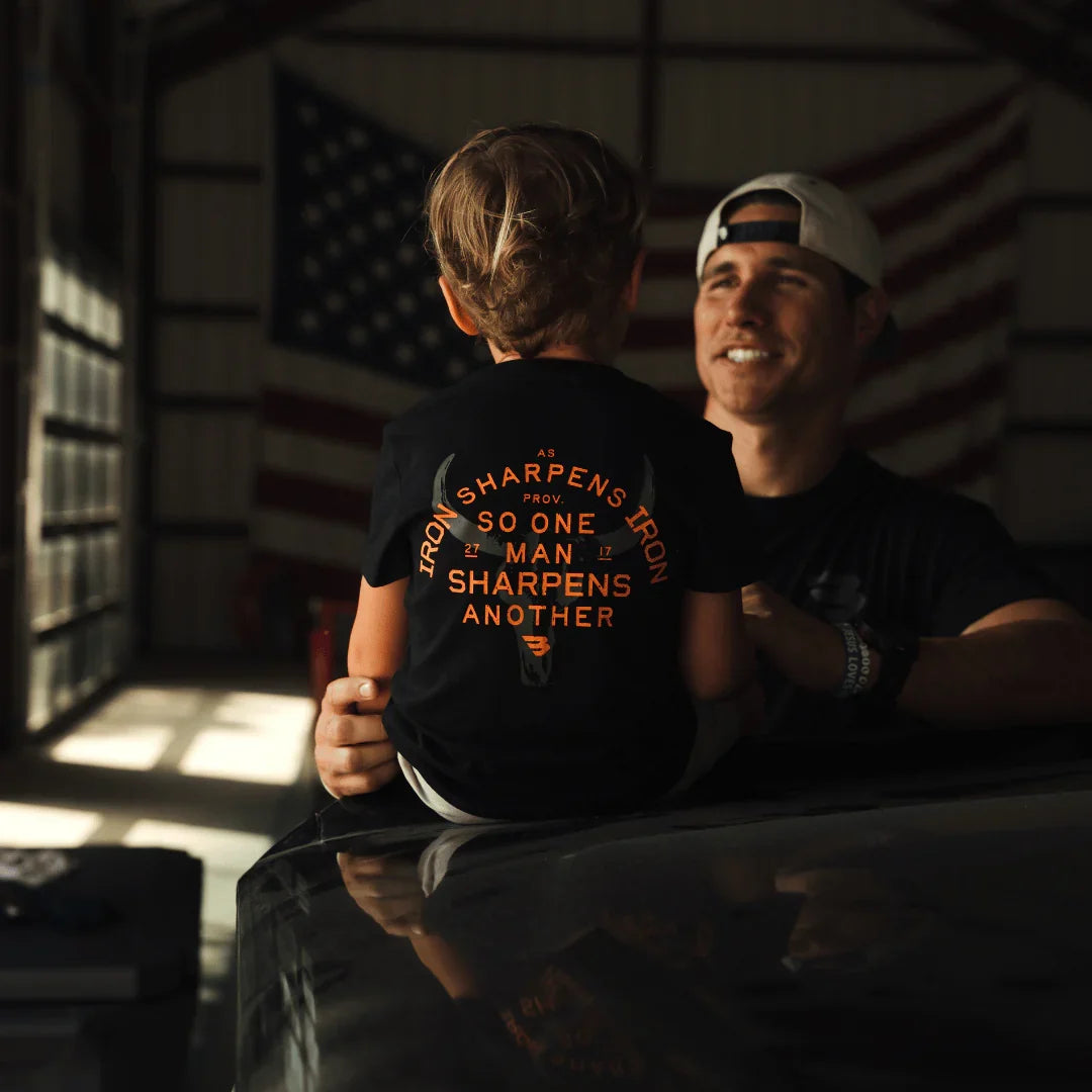 Burlebo - Youth Tee - Proverbs 27:17