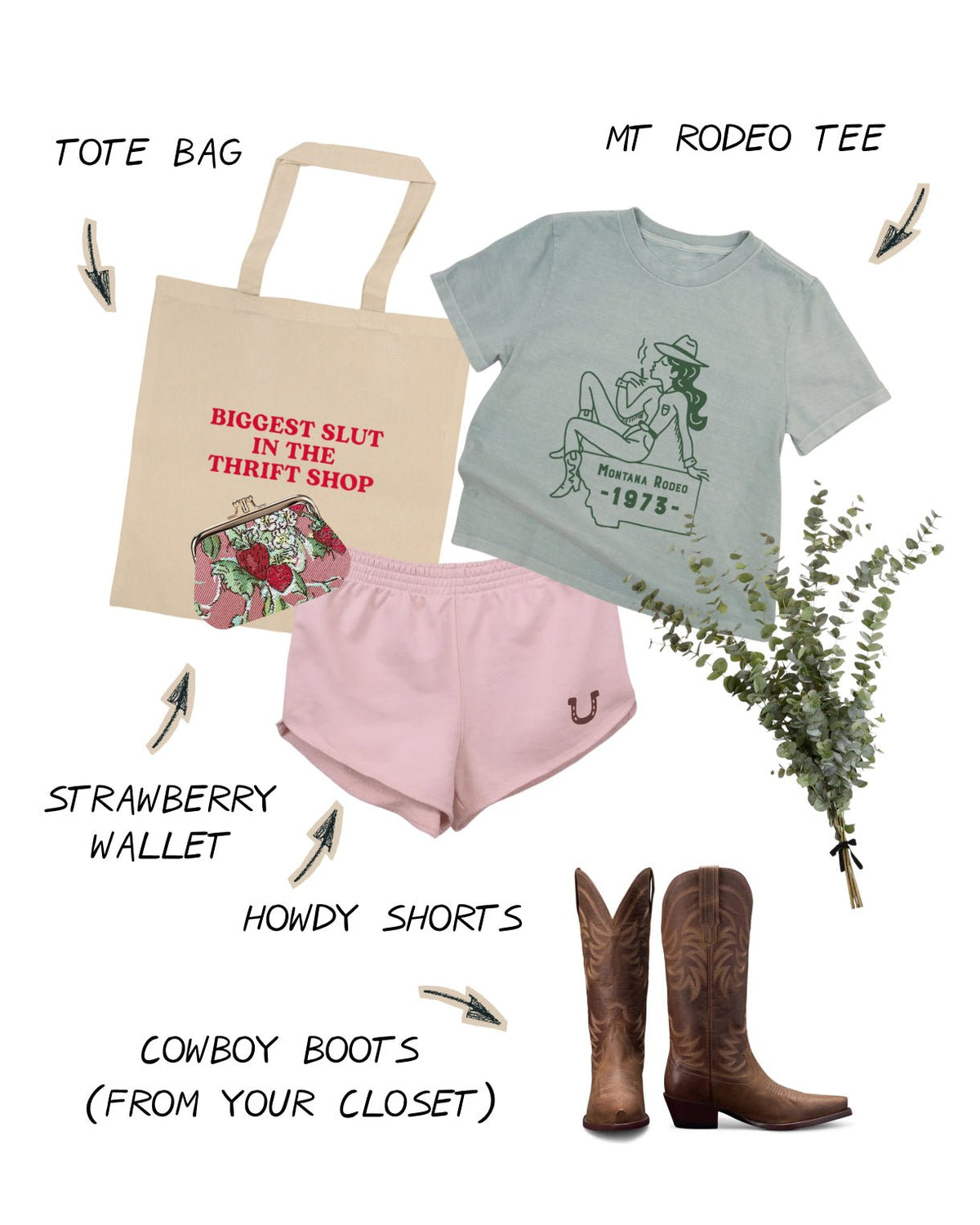 "Montana Rodeo" Favorite Tee