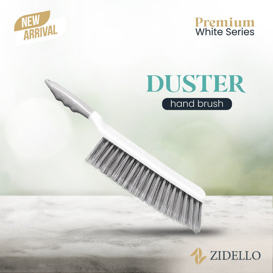 Zidello Premium White Duster Hand Brush