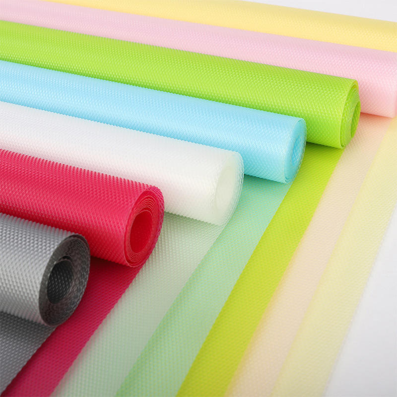 Anti-Slip Drawer and Fridge Mat - PVC Sheet Roll (45cm x 150cm) for Cabinets, Shelves, and Refrigerators