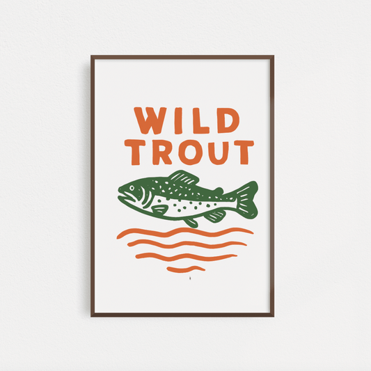 "Wild Trout" Poster