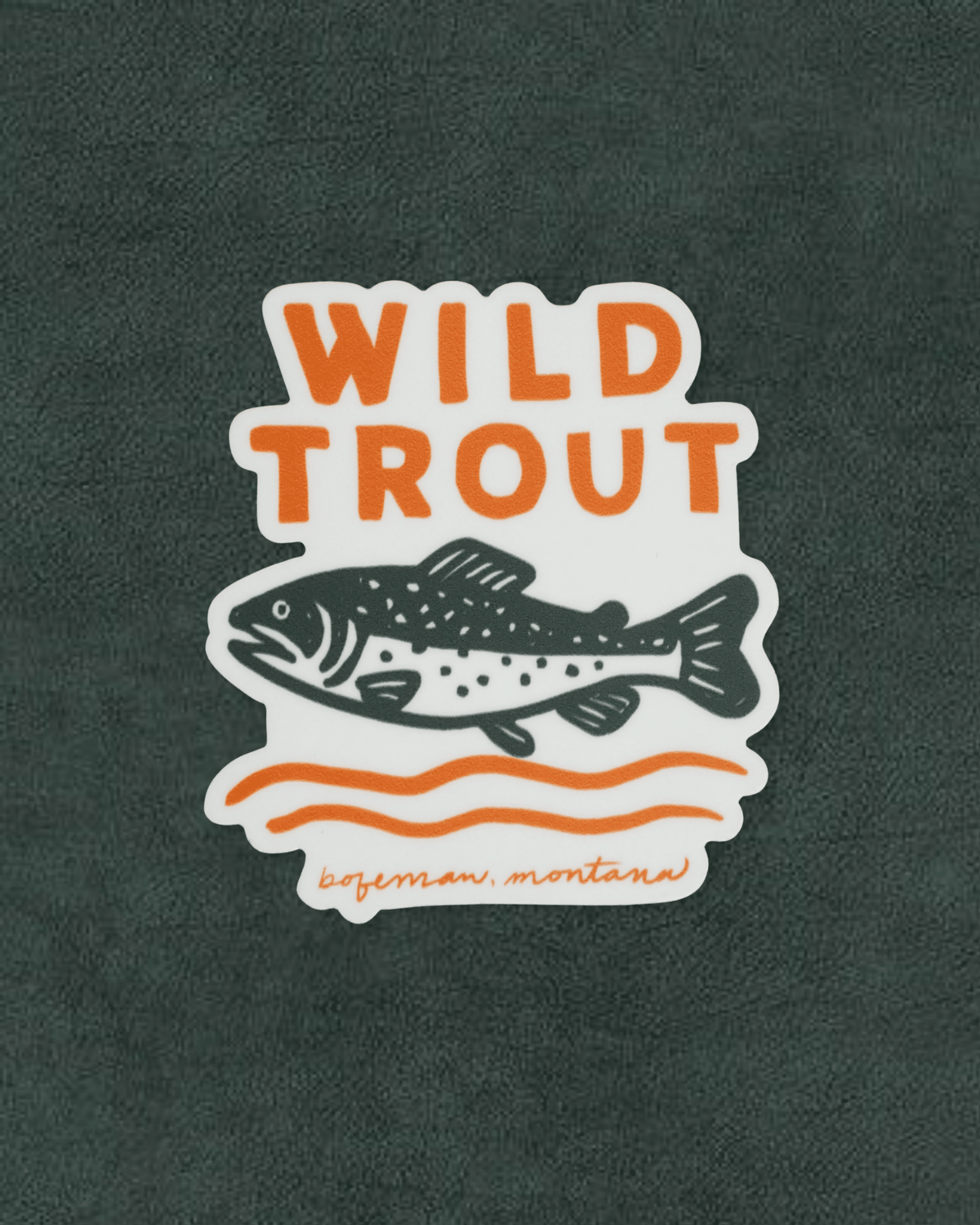 "Wild Trout" Sticker