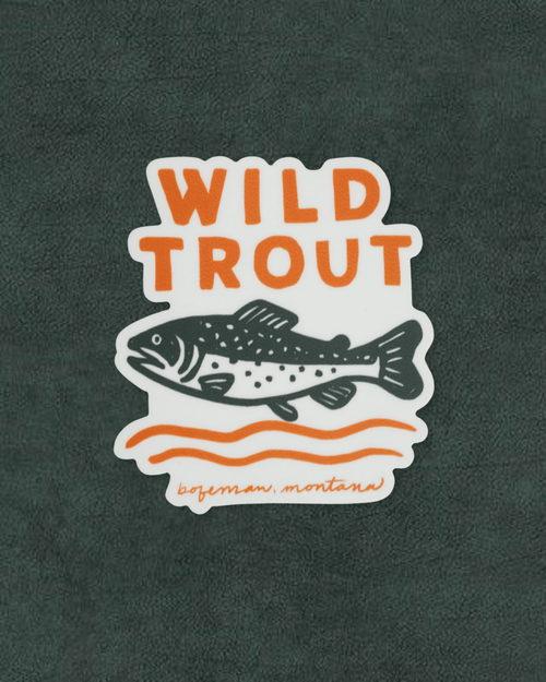 "Wild Trout" Sticker