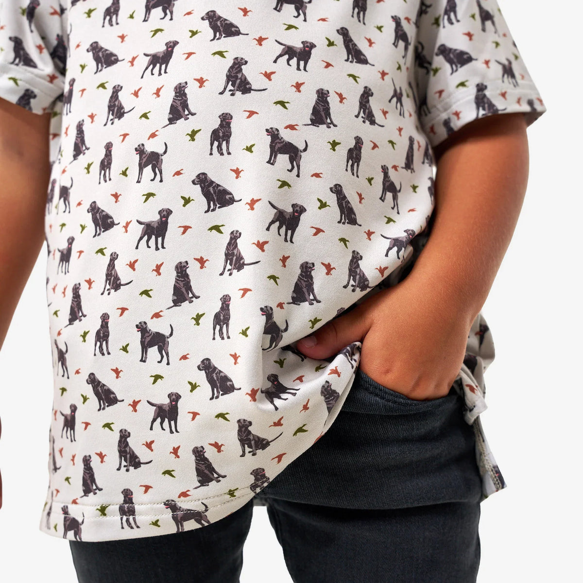 Burlebo- Youth Polo- Ducks & Dogs