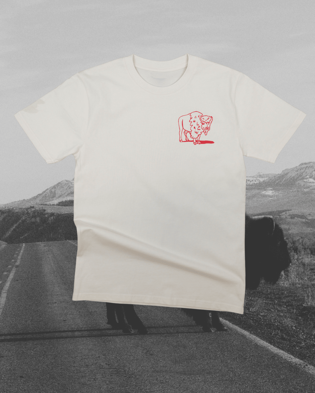 "Yellowstone Traffic Jam" Tee