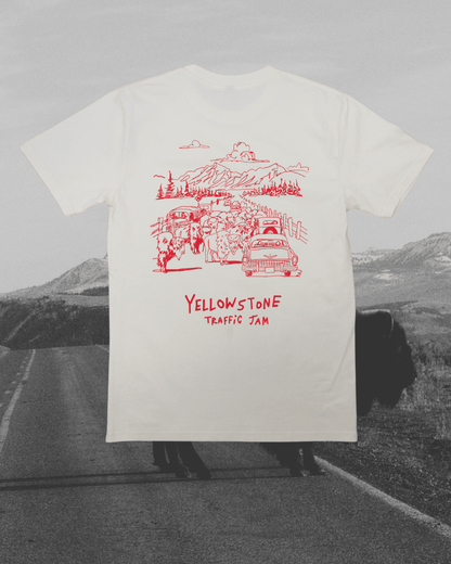 "Yellowstone Traffic Jam" Tee
