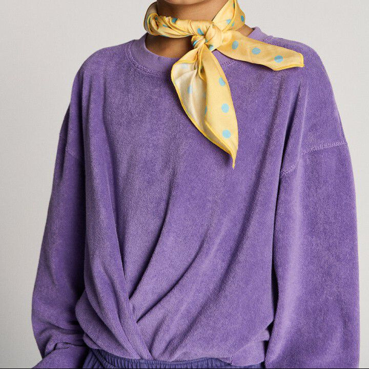 AMERICAN VINTAGE KIDS FUXOW SWEATSHIRT - PURPLE