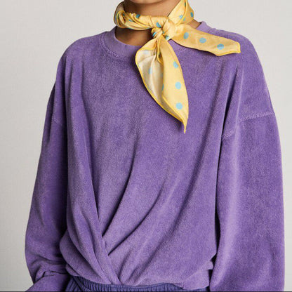 AMERICAN VINTAGE KIDS FUXOW SWEATSHIRT - PURPLE