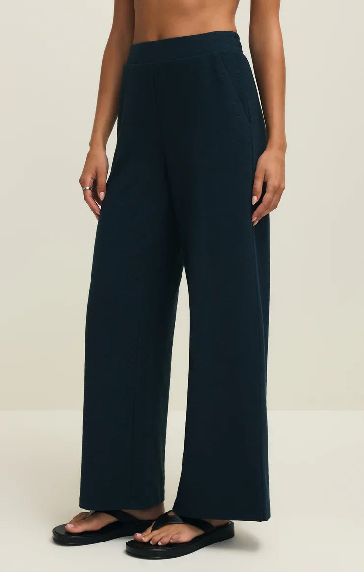 Andre Wide Leg Pant- Eclipse