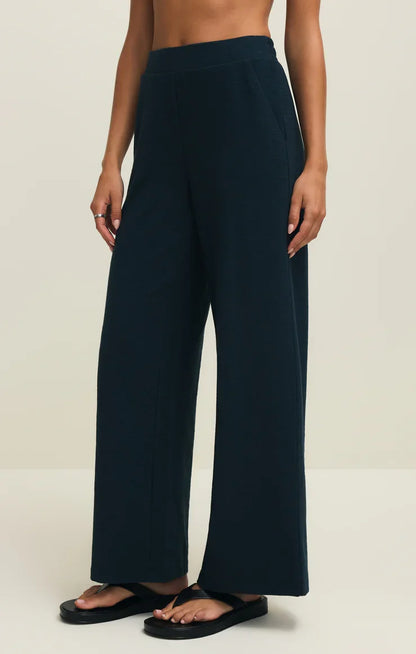 Andre Wide Leg Pant- Eclipse