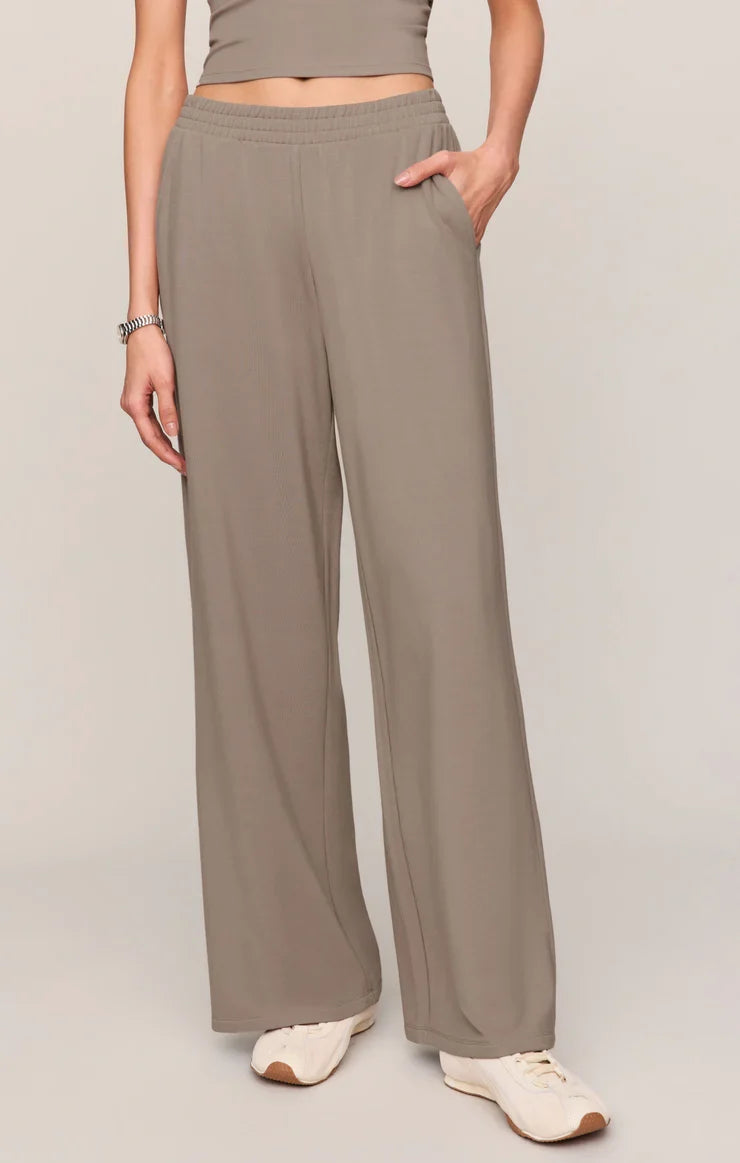 In Transit Modal Pant- Wild Mushroom