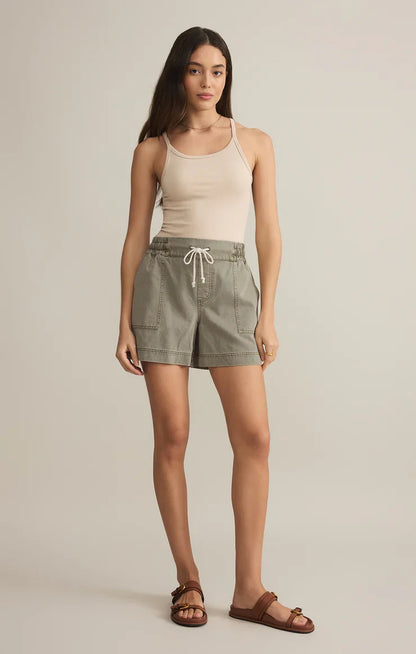 Summerland Short- Dusty Palm