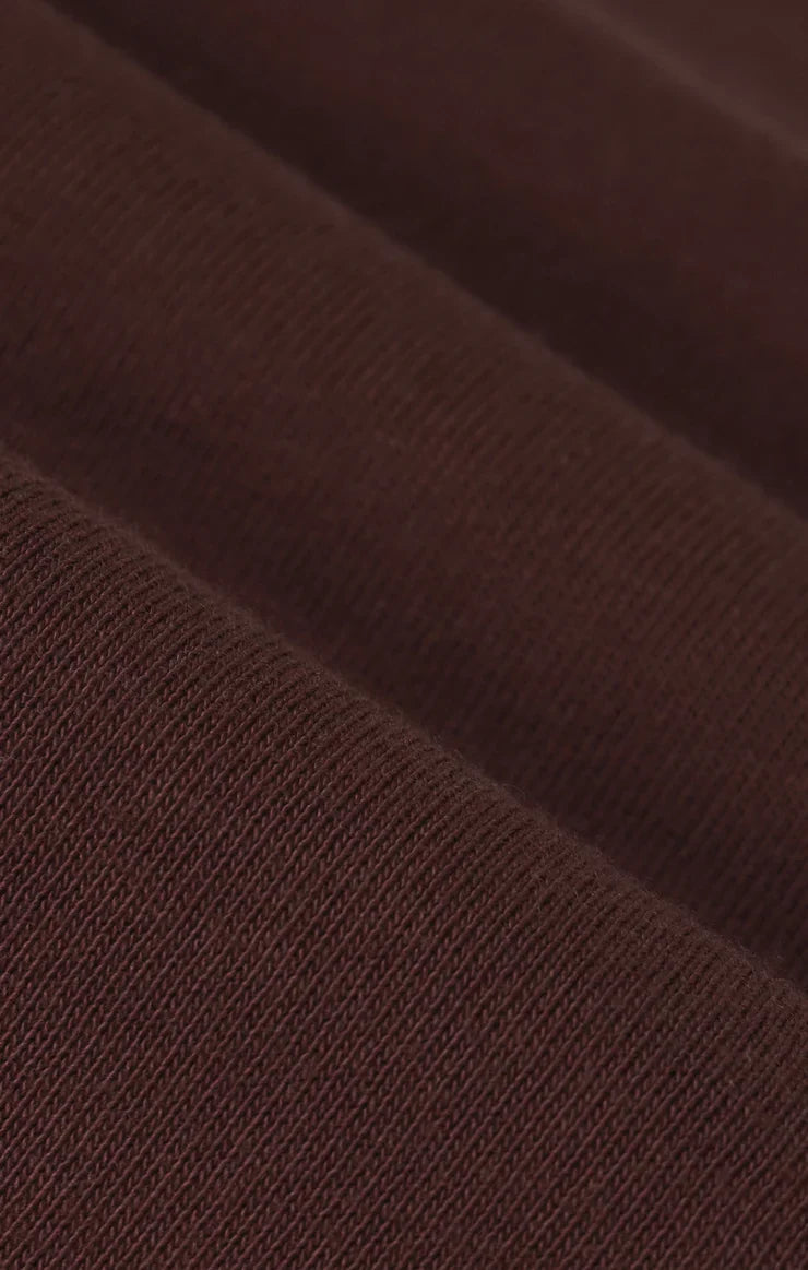 Tourist Tee in Chocolate Cherry