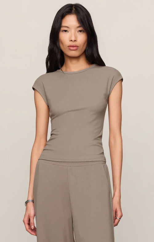 Soft Trace Second Skin Top- Mushroom