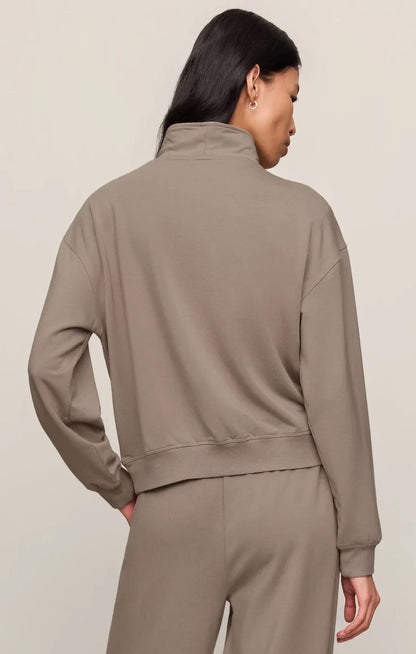 Gate Check Modal Sweatshirt- Wild Mushroom
