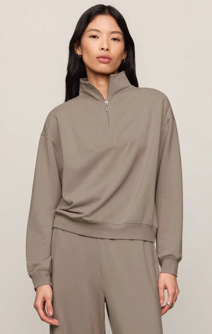 Gate Check Modal Sweatshirt- Wild Mushroom